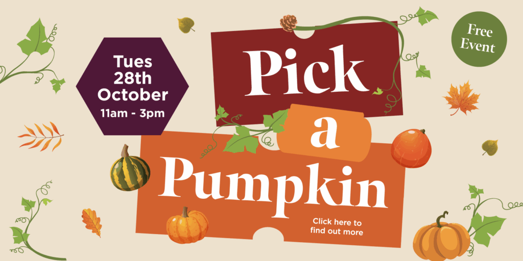 Pick-A-Pumpkin event graphic